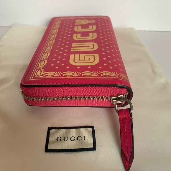 Gucci Sega Collection Pink Guccy Wallet - Picture 5 of 8